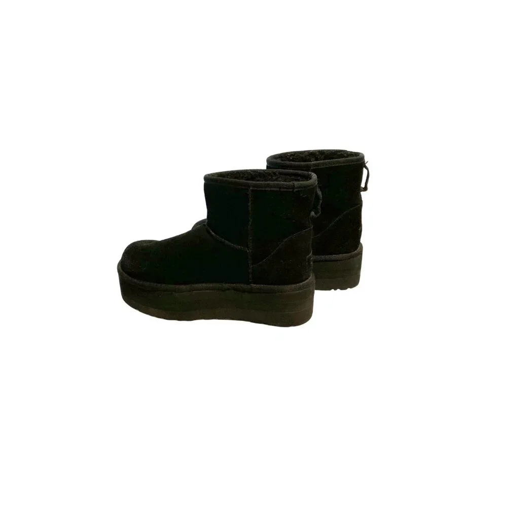 UGG Women’s Classic Mini Platform Booties – Size 7 – NWOT – Suede, UGGplush™ - Picture 4 of 11